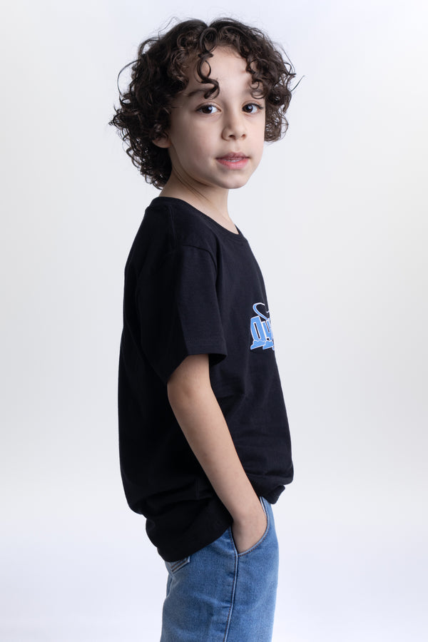 Camiseta Overcome Kids Cinetic Preta