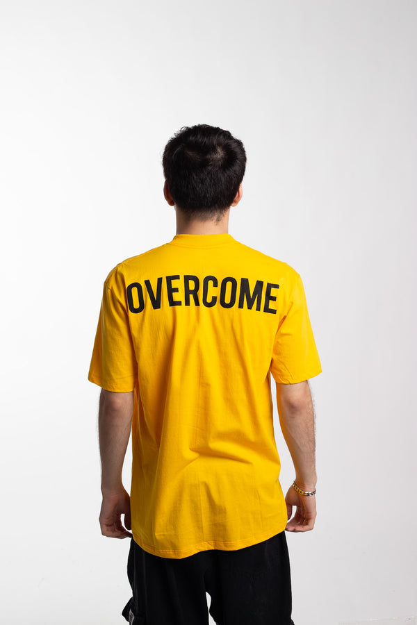 Camiseta Overcome "Big Script" Amarelo