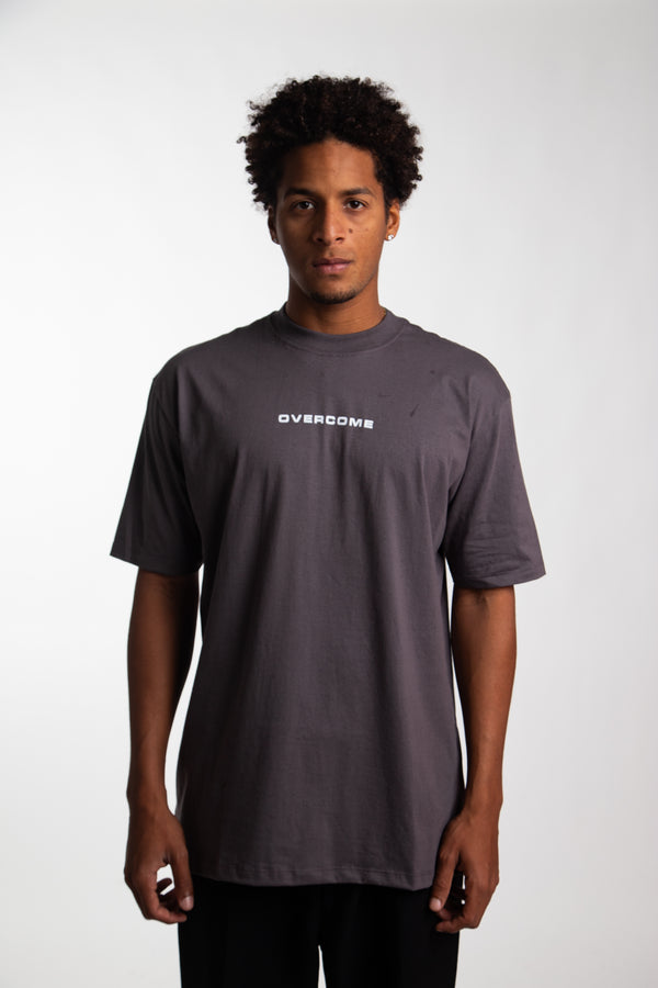 Camiseta Overcome Encore Cinza Chumbo-001