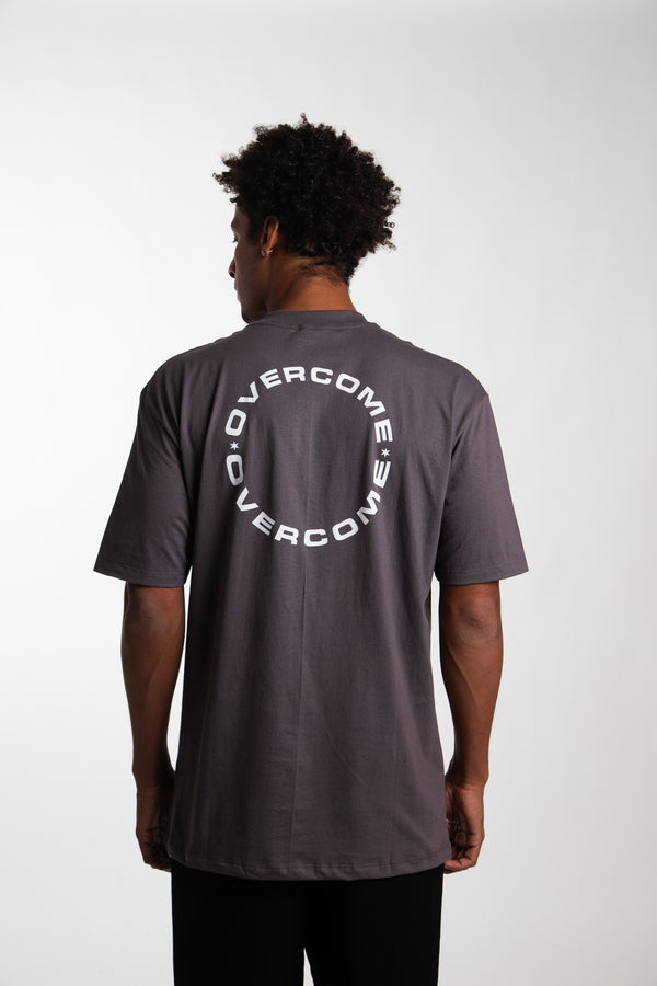 Camiseta Overcome Encore Cinza Chumbo-001