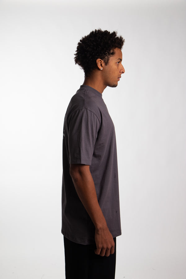 Camiseta Overcome Encore Cinza Chumbo-001