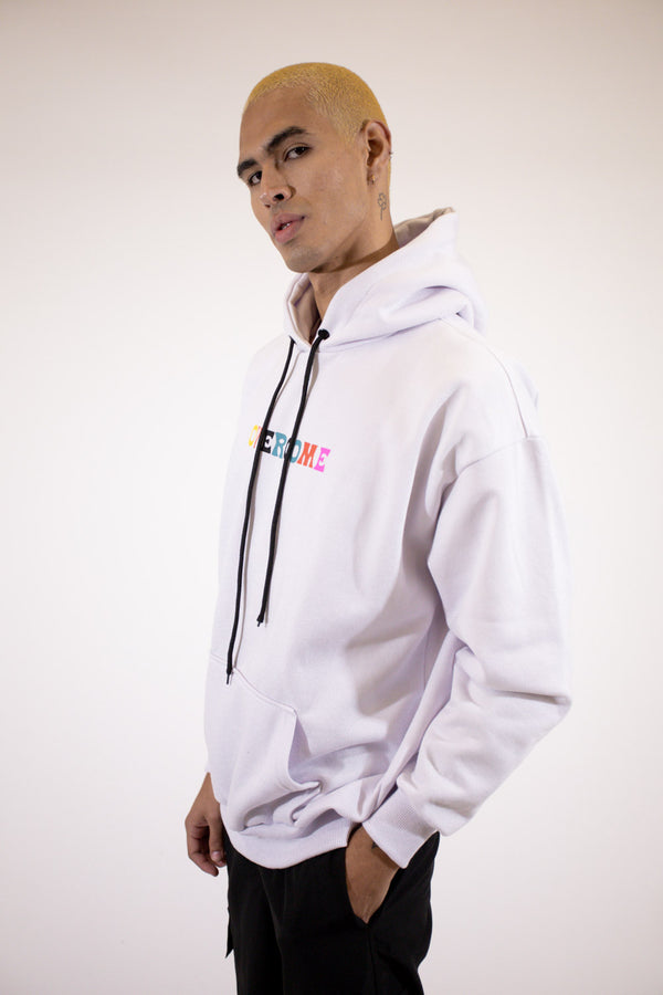 Moletom Overcome Canguru Astro Branco