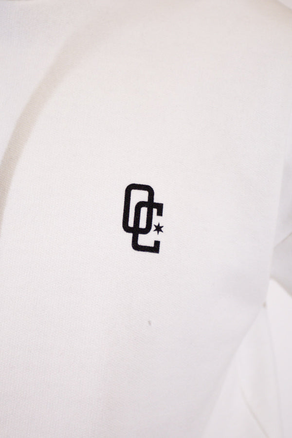 Moletom Overcome Canguru "Logo" Off White-001