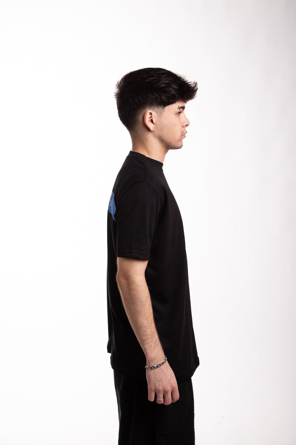 Camiseta Overcome I Love You Preta