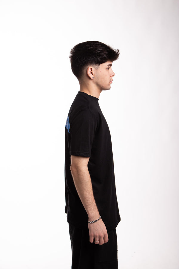 Camiseta Overcome Juvenil I Love You Preta