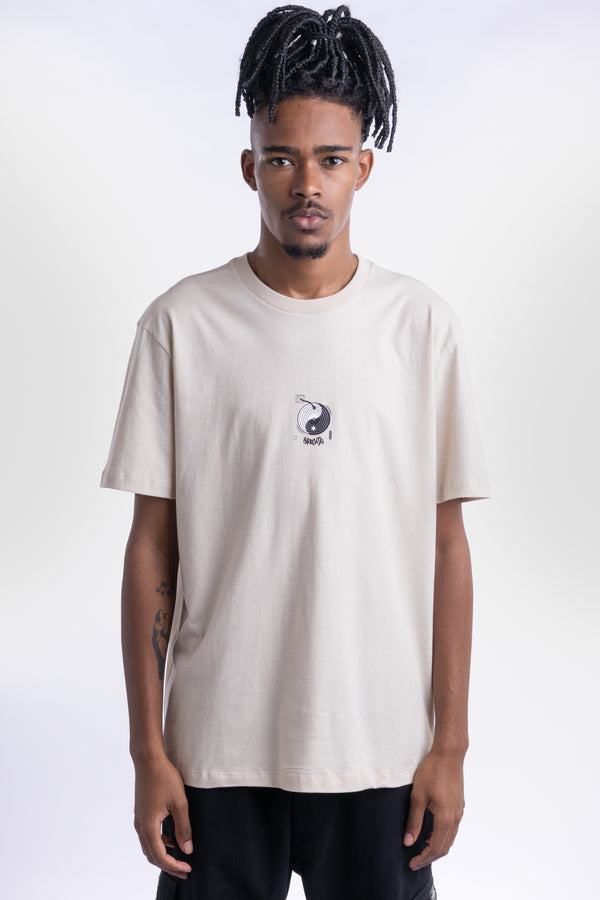 Camiseta Overcome Yin Yang Vinil Off White