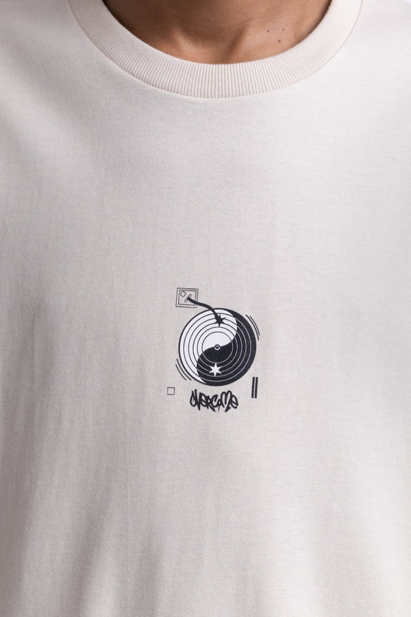 Camiseta Overcome Yin Yang Vinil Off White