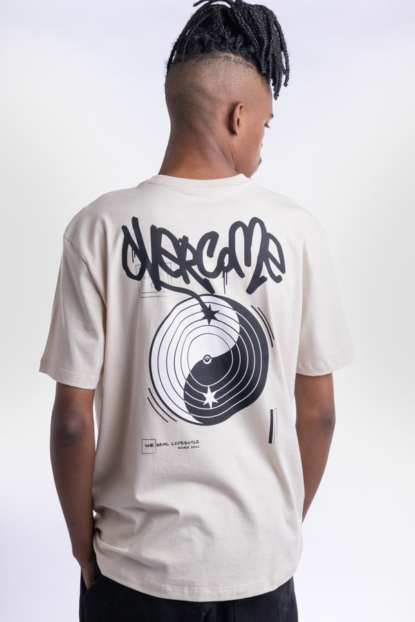 Camiseta Overcome Yin Yang Vinil Off White