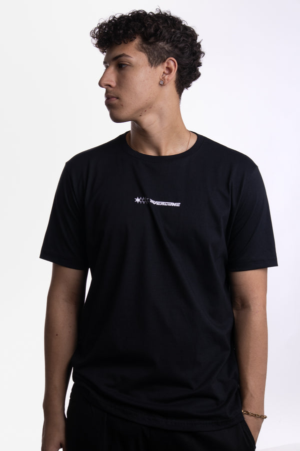 Camiseta Overcome Fire Circle Preta-001
