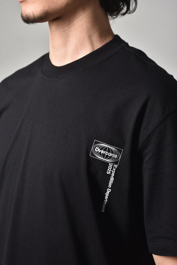 Camiseta Overcome Oversized Department 2.0 Preta
