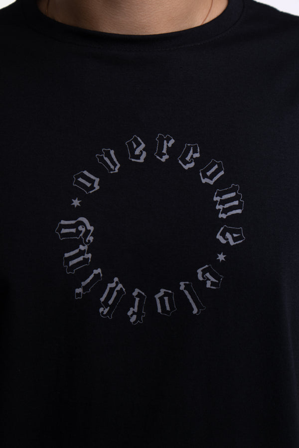 Camiseta Overcome Gothic Circle Preta