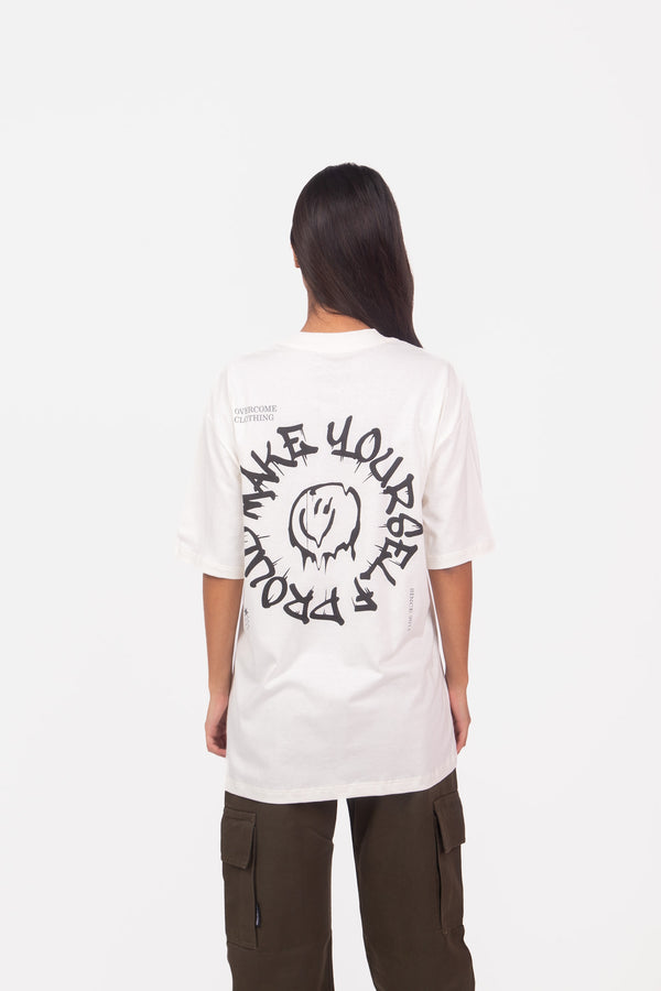 Camiseta Overcome Proud Off White