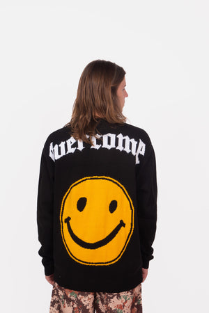 Blusa Tricô Overcome Smile Preta