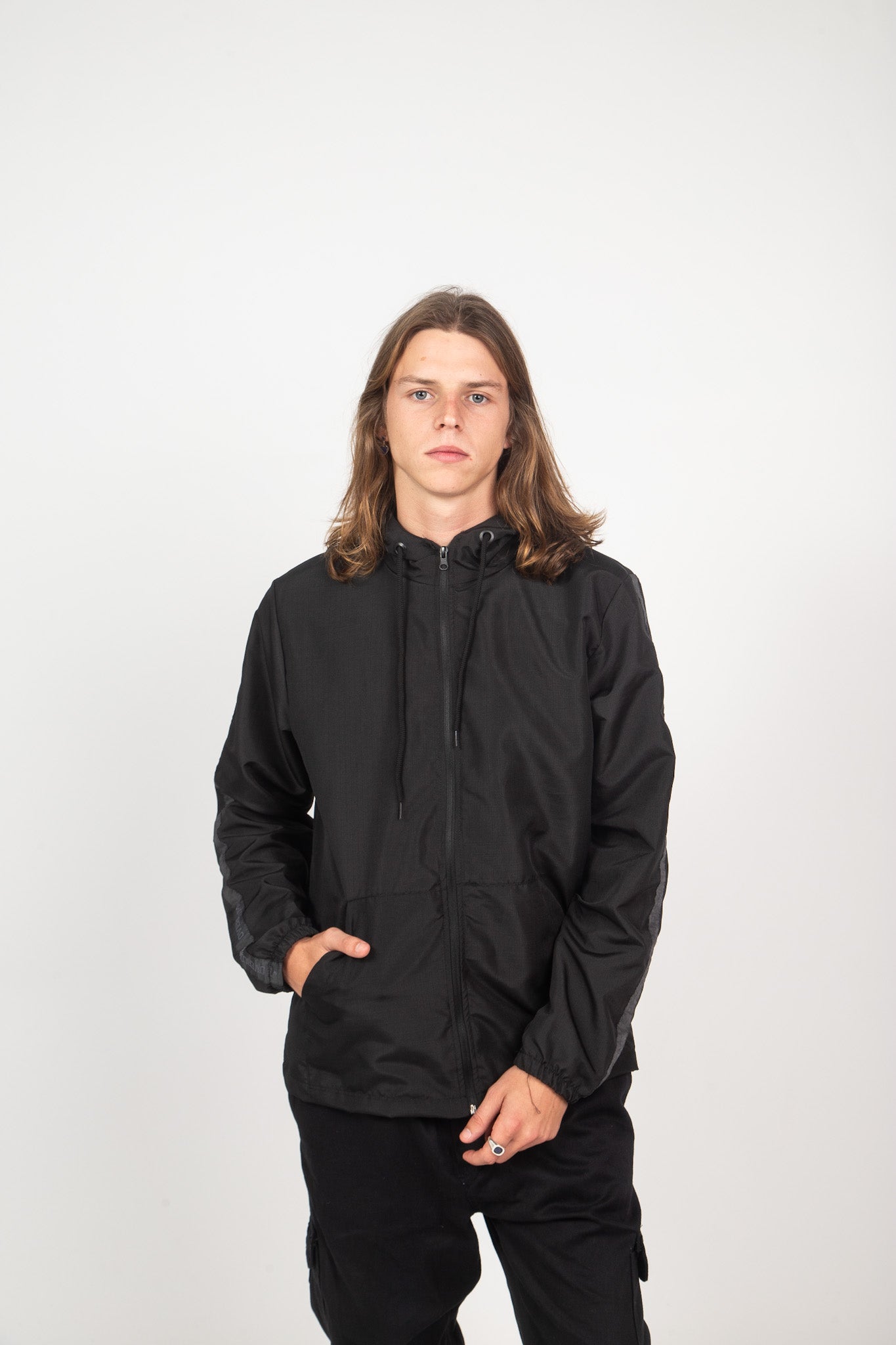 Jaqueta Corta Corta Vento Overcome Preto Corta Vento Overcome