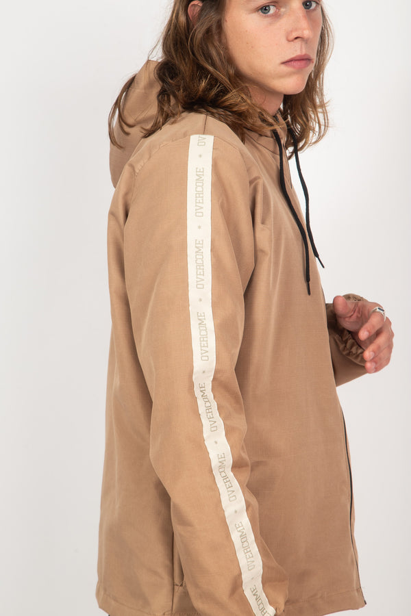 Corta Vento Overcome RipStop "Windbreaker" Bege