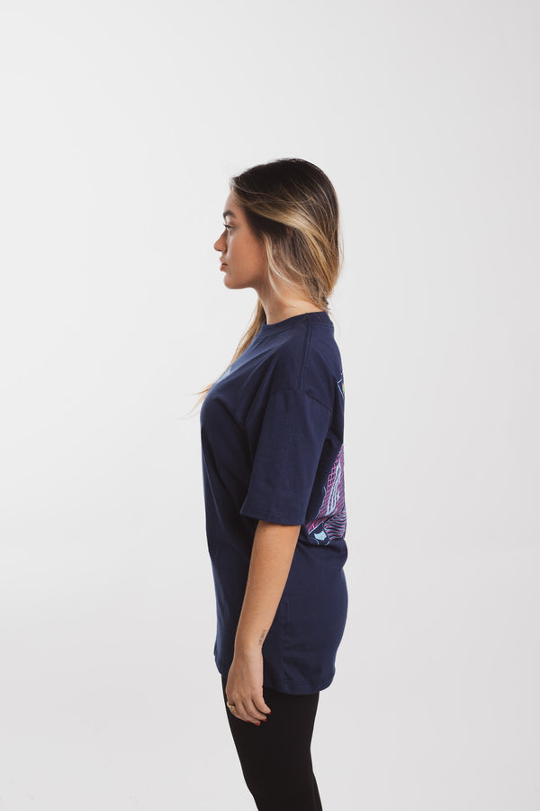 Camiseta Overcome Club Of Disorder Azul Marinho