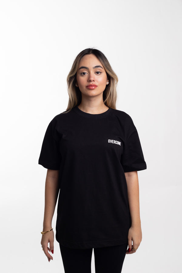 Camiseta Overcome Minimalist Essentials Preta/Cinza