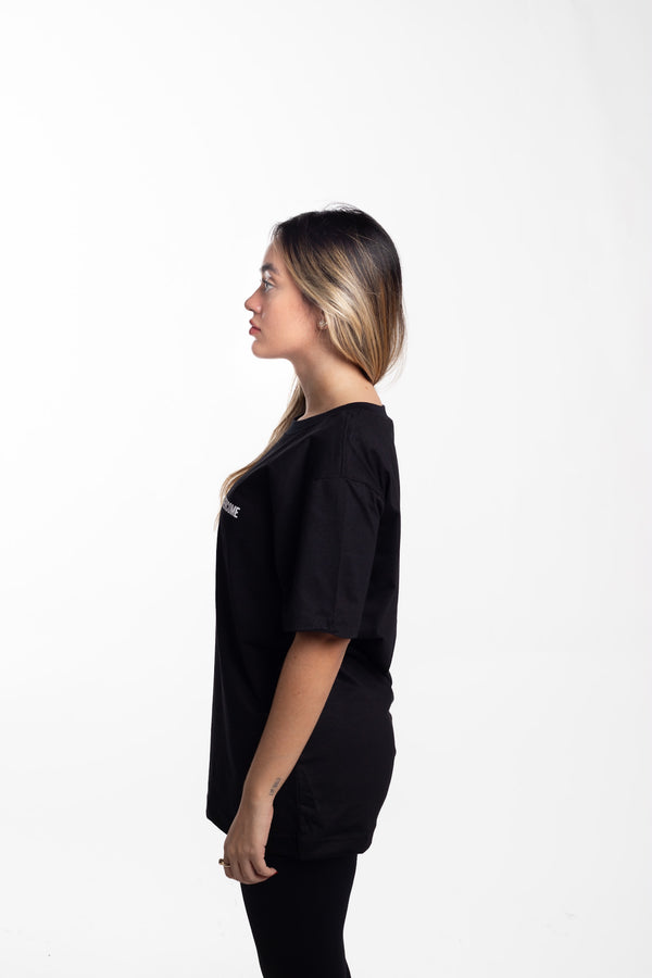 Camiseta Overcome Minimalist Essentials Preta/Cinza
