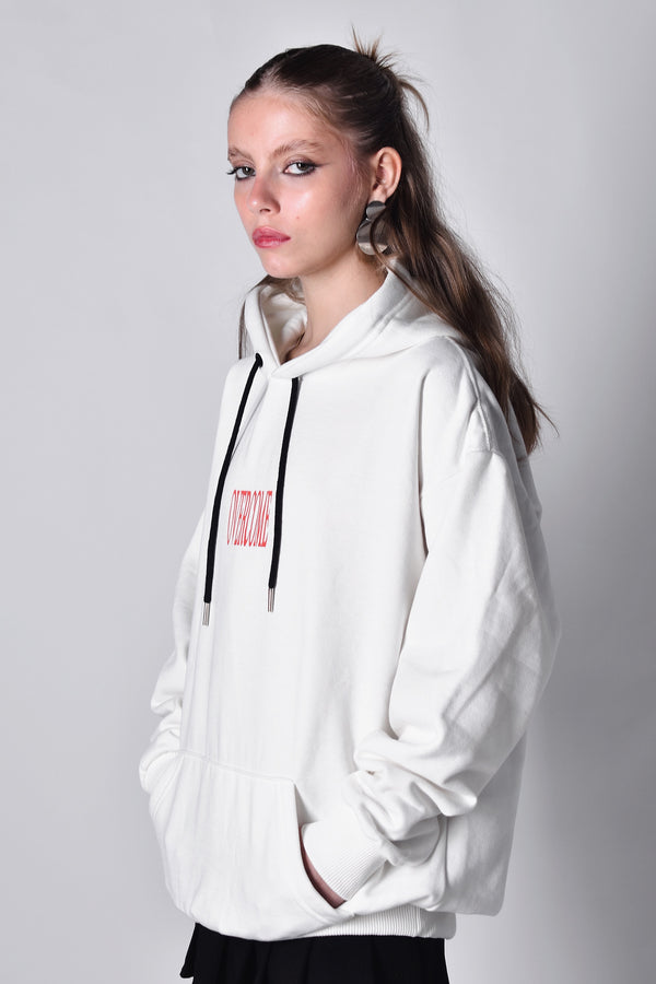 Moletom Overcome Canguru Scar F Off White