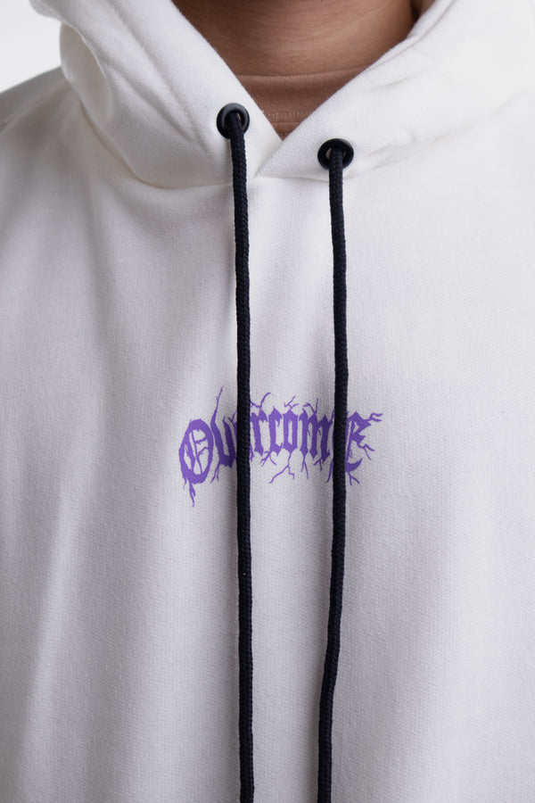 Moletom Canguru Overcome Tour Off White