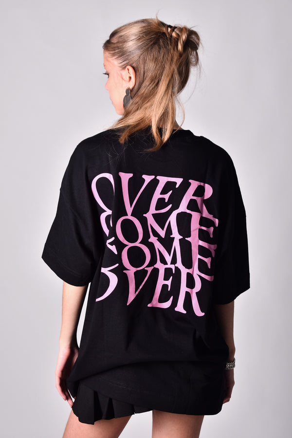 Camiseta Overcome Oversized Dizzi Preta