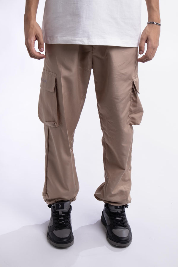 Calça Cargo Tactel Overcome Script Bege