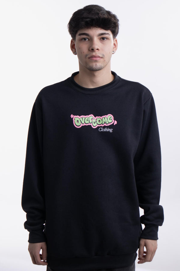 Moletom Overcome Careca Fresh Prince Preto-001