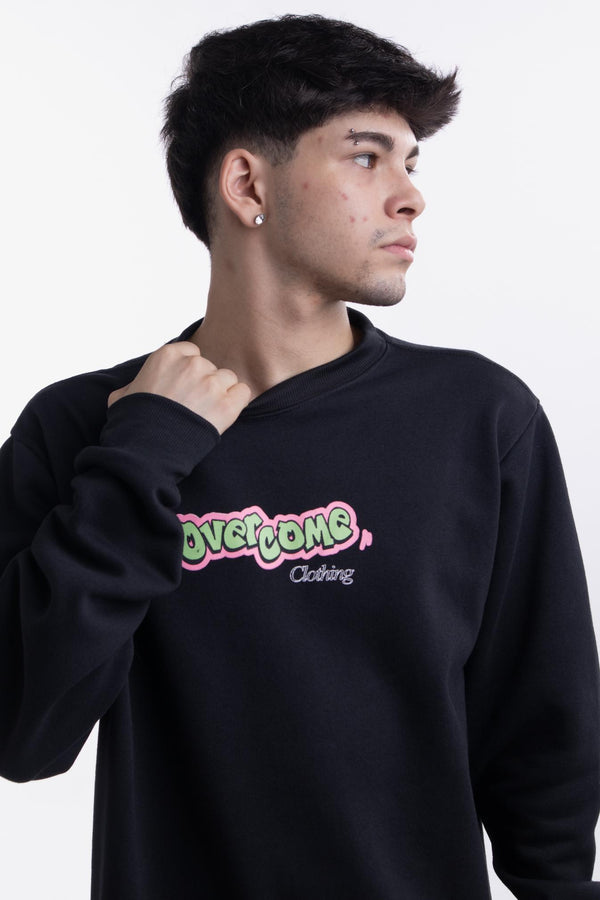 Moletom Overcome Careca Fresh Prince Preto-001