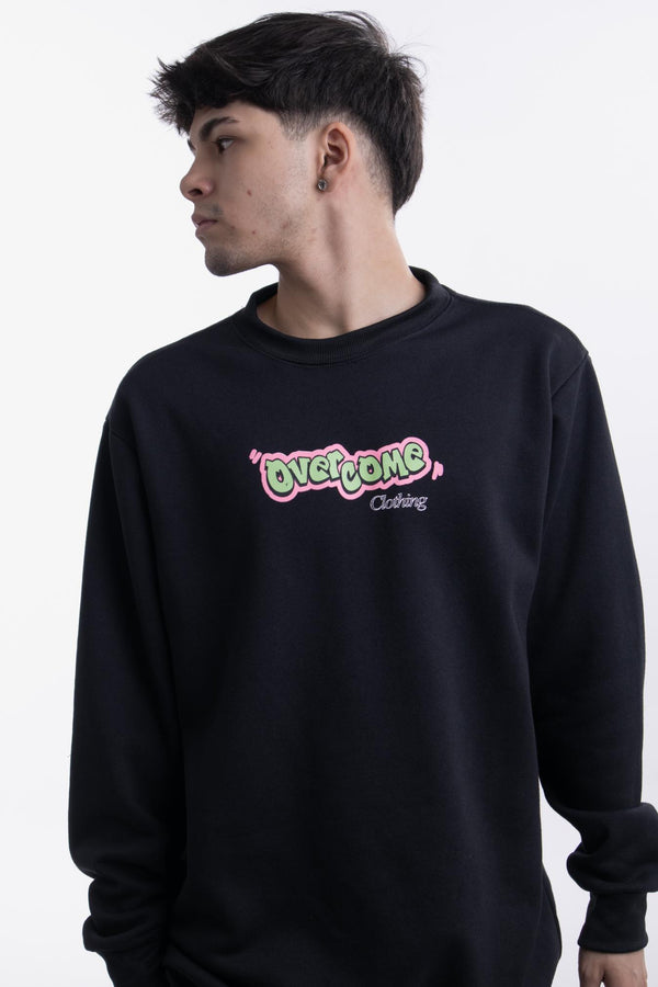Moletom Overcome Careca Fresh Prince Preto-001