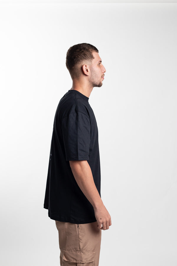 Camiseta Overcome The Great Wave Preto