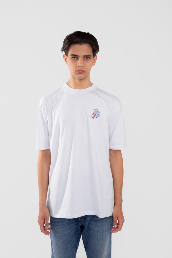 Camiseta Overcome "Hustlin" Branco