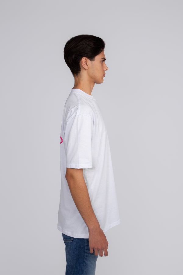 Camiseta Overcome "Hustlin" Branco