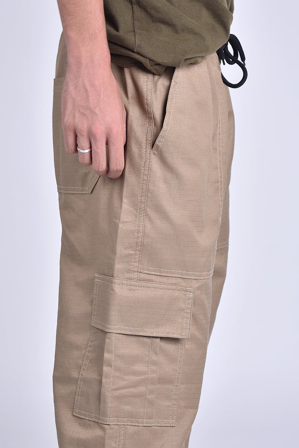 Calça Cargo Rip Stop Overcome Basic Caqui