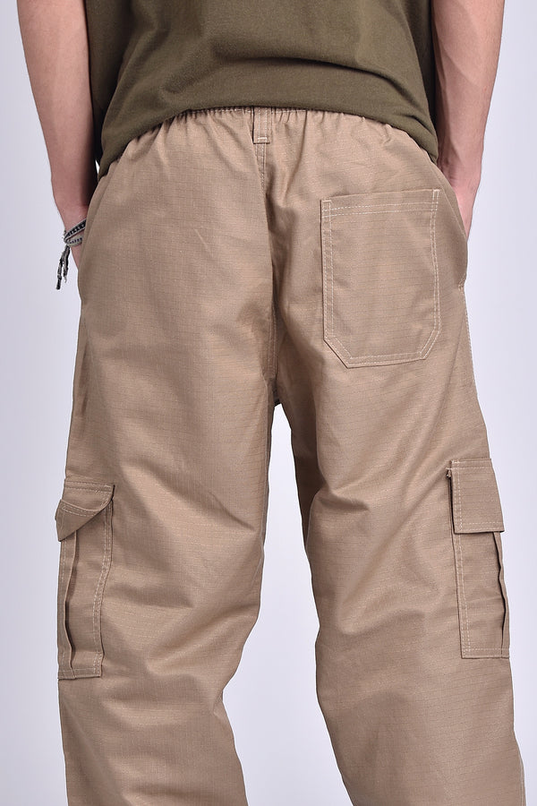 Calça Cargo Rip Stop Overcome Basic Caqui