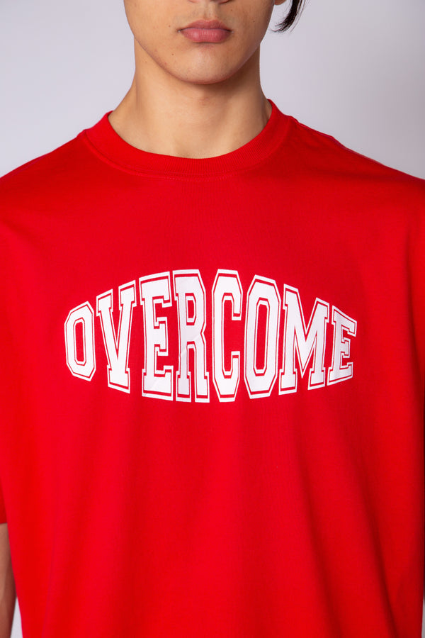 Camiseta Overcome "College" Vermelha