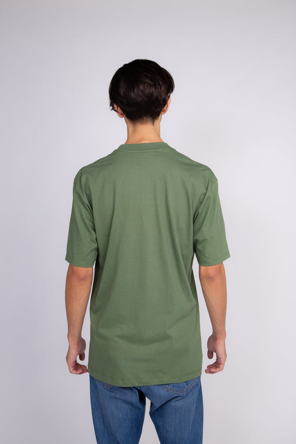 Camiseta Overcome "College" Verde Militar