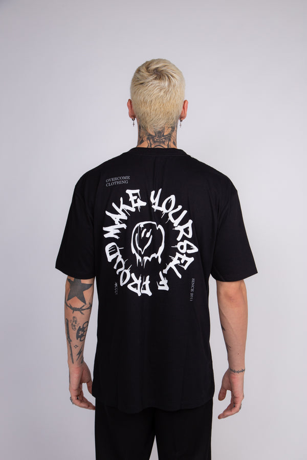 Camiseta Overcome Proud Preta