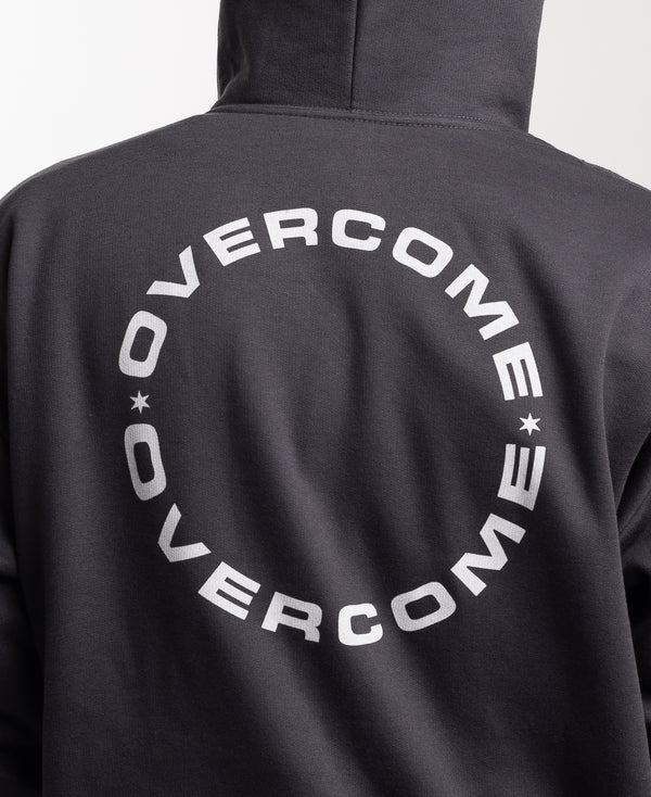 Moletom Overcome Canguru Encore Cinza Chumbo