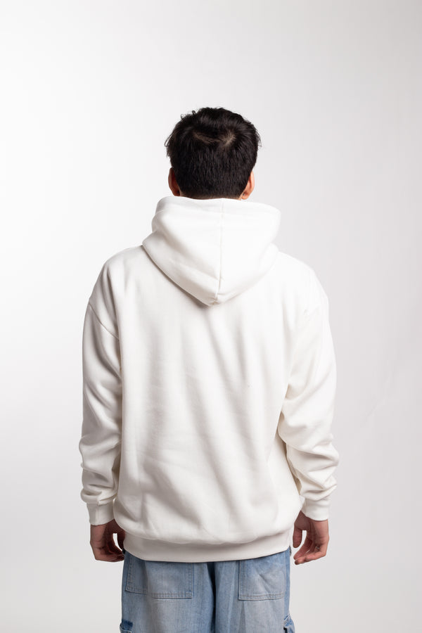 Moletom Overcome Canguru Mini Logobox Off White/Preto-001