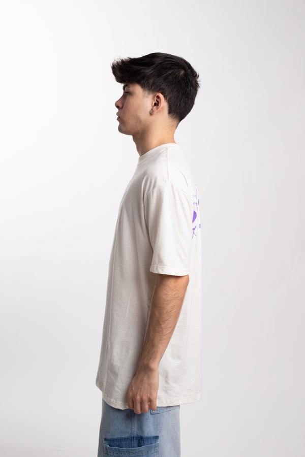 Camiseta Overcome "Zona Leste" Off White