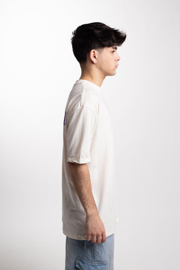 Camiseta Overcome "Zona Leste" Off White