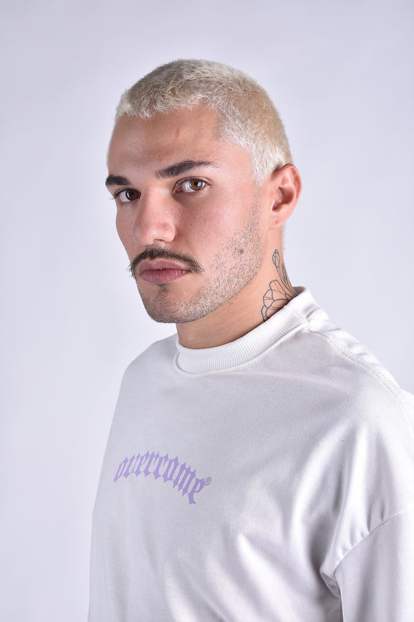 Camiseta Overcome Oversized Thunder Pulse Off White