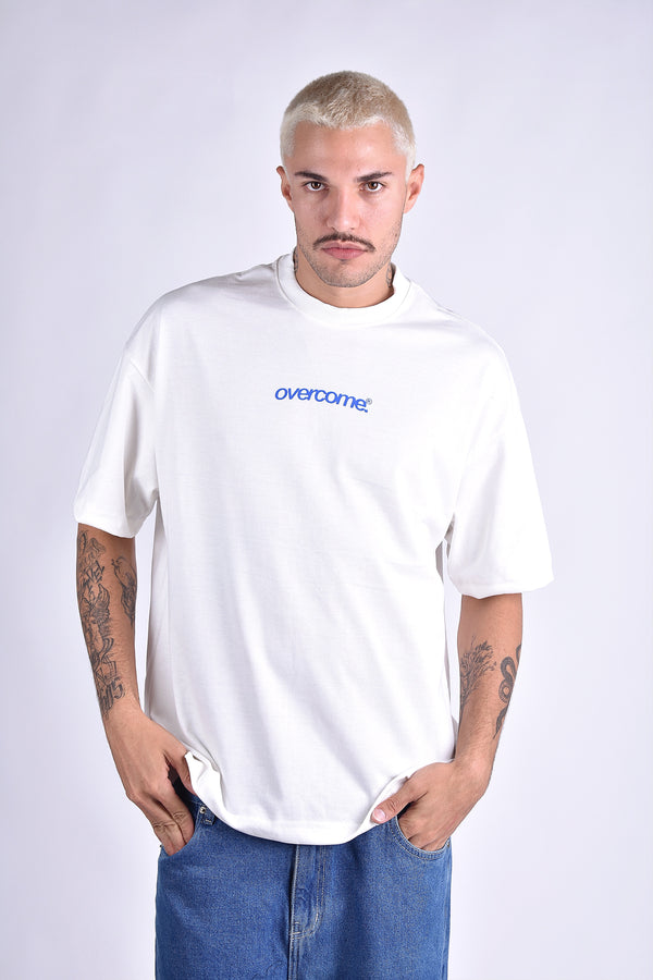 Camiseta Overcome Oversized Overline Off White