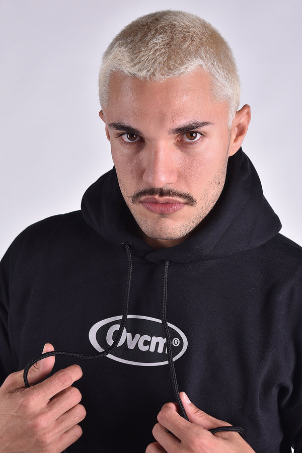 Moletom Canguru Overcome Certified Preto