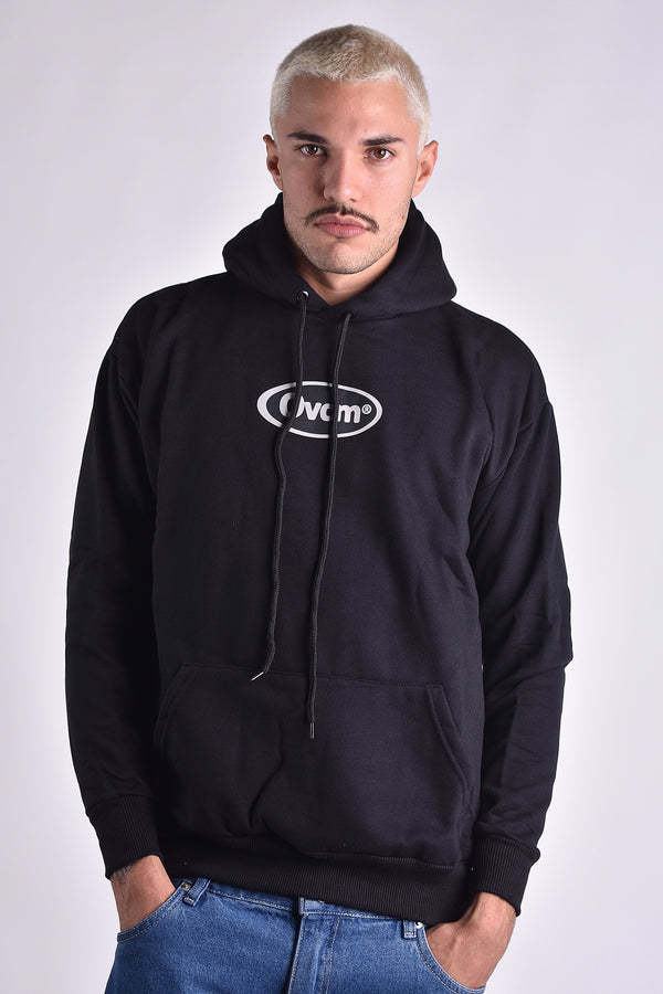 Moletom Canguru Overcome Certified Preto