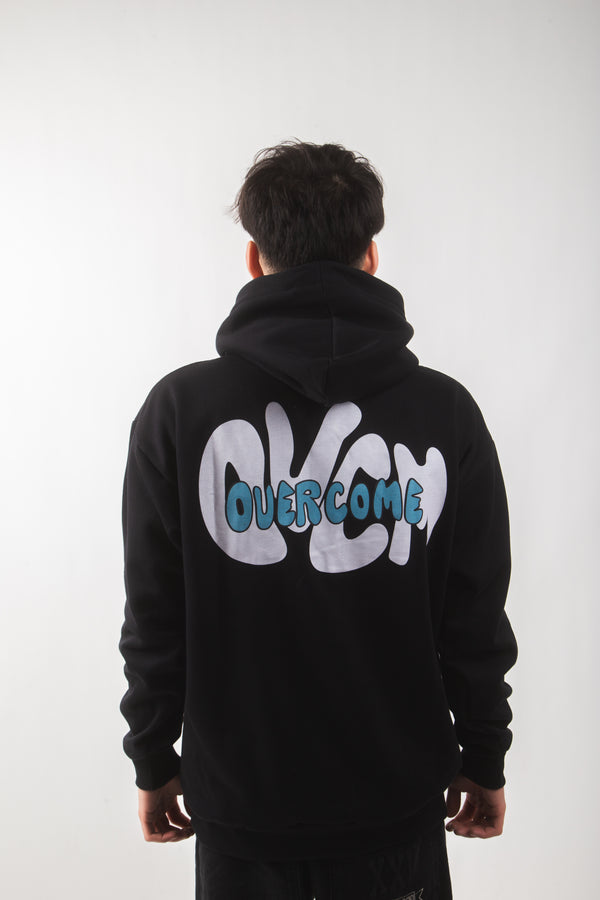 Moletom Overcome Canguru Pound Preto