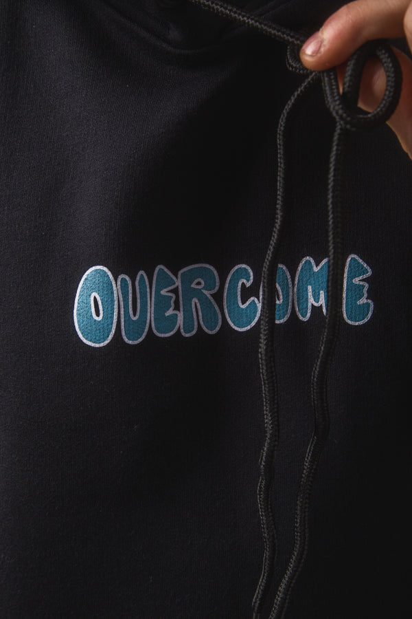 Moletom Overcome Canguru Pound Preto