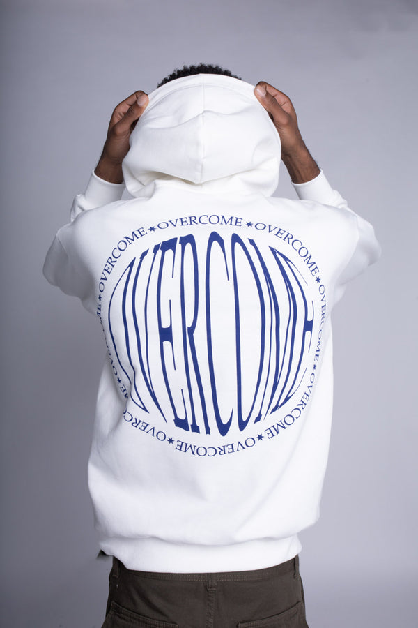 Moletom Canguru Overcome Sphere Off White