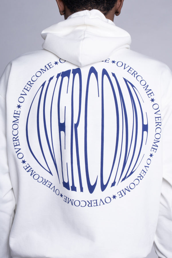 Moletom Canguru Overcome Sphere Off White