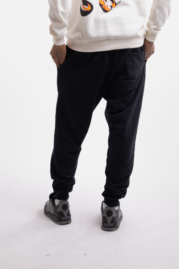 Calça Moletom Overcome OC Relevo Preto - 001